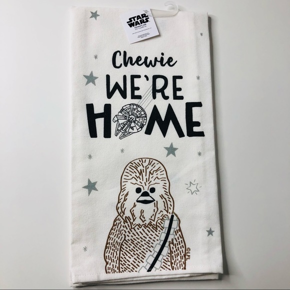 Star Wars Other - STAR WARS Chewie “We’re Home” Kitchen Towel